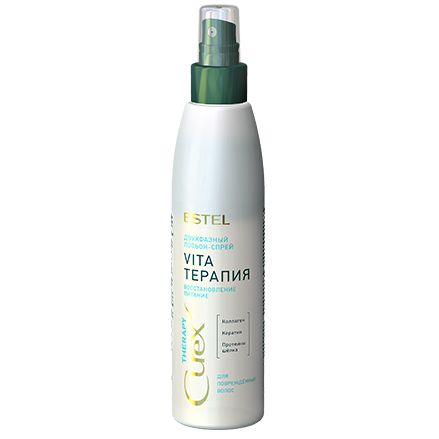Two-phase spray lotion Vita-therapy CUREX THERAPY ESTEL 200 ml Two-phase spray lotion Vita-therapy CUREX THERAPY ESTEL 200 ml